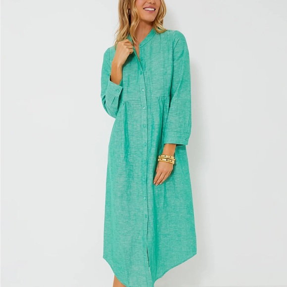 Tuckernuck Linen Lydell Maxi Dress - Picture 2 of 5